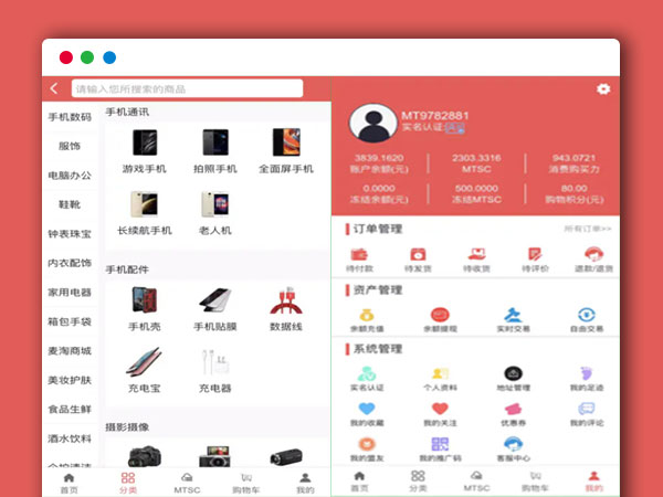 麦淘商城源码 带余额充值提现 实名认证 安装教程插图