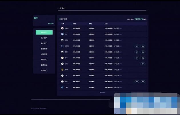 2021 lEO数值资产系统 c2c币数值合约交易平台插图4