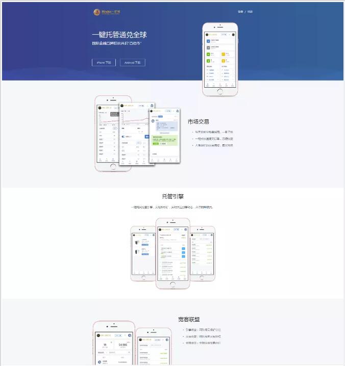 最新 Mindex虚拟币系统源码修复版_山寨币发布系统_带可兑换商城+卖买矿机源码_手机自适应插图