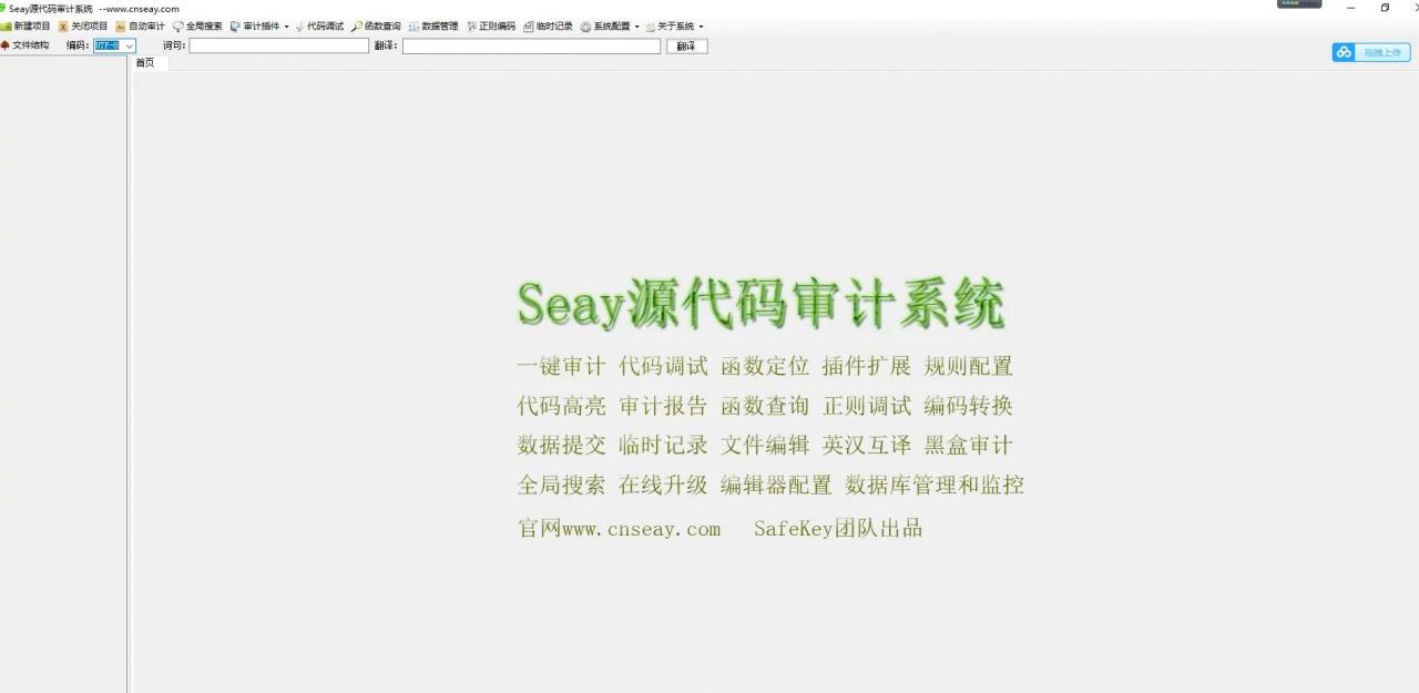修复版SEAY代码审计系统下载_去除后门/排门插图