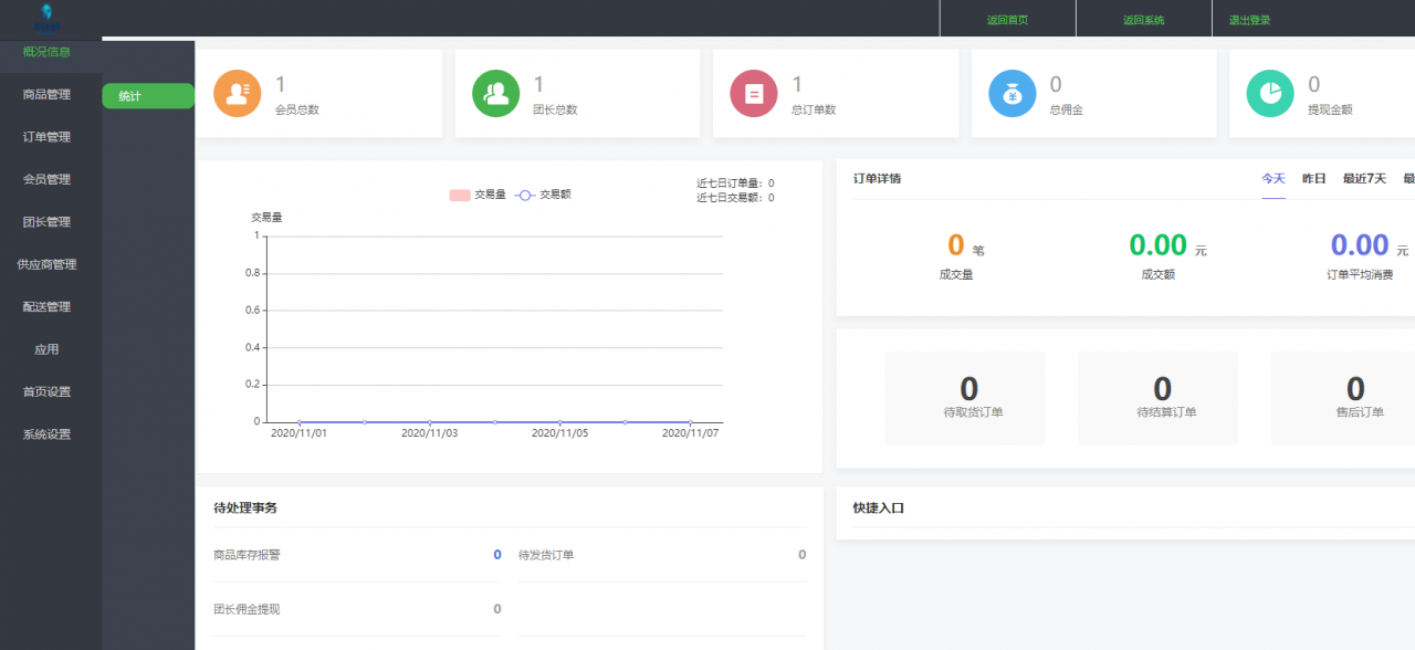 亲测正常奇店社区团购智慧电商v1.3.9_社区团购小程序源码插图3