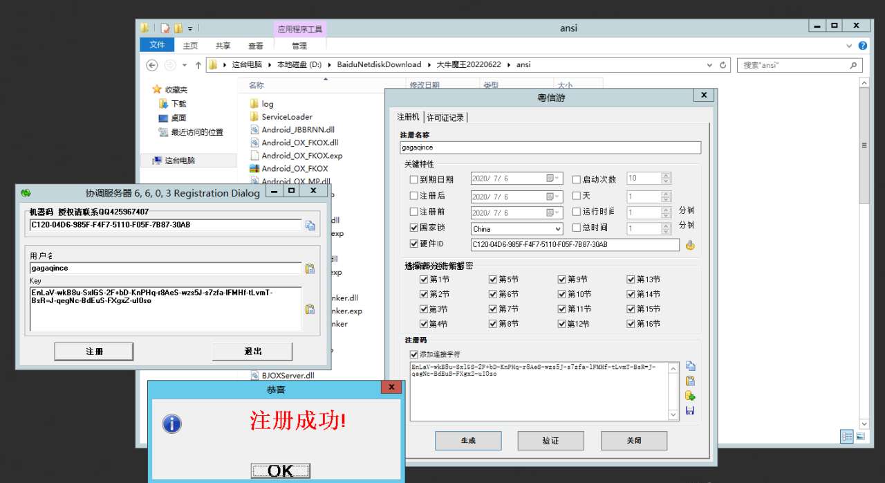 斗牛系列/牛大亨二开/大牛魔王+双端完整数据 附视频教程+注册机插图15