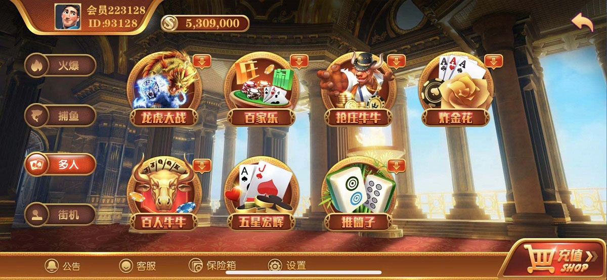 无错运营级别逍遥娱乐,最新大富豪,二开增加多款子游戏,双端完整组件插图2