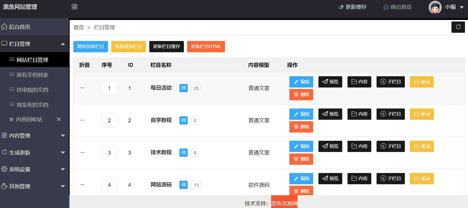 精仿黑鱼资源网源码插图6