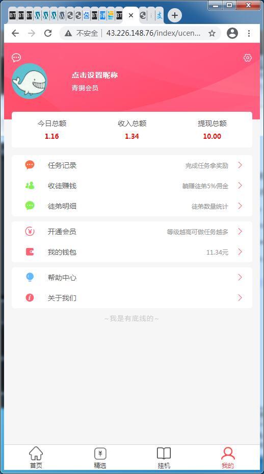 任务接单平台源码自动挂机阅读文章赚钱系统插图1