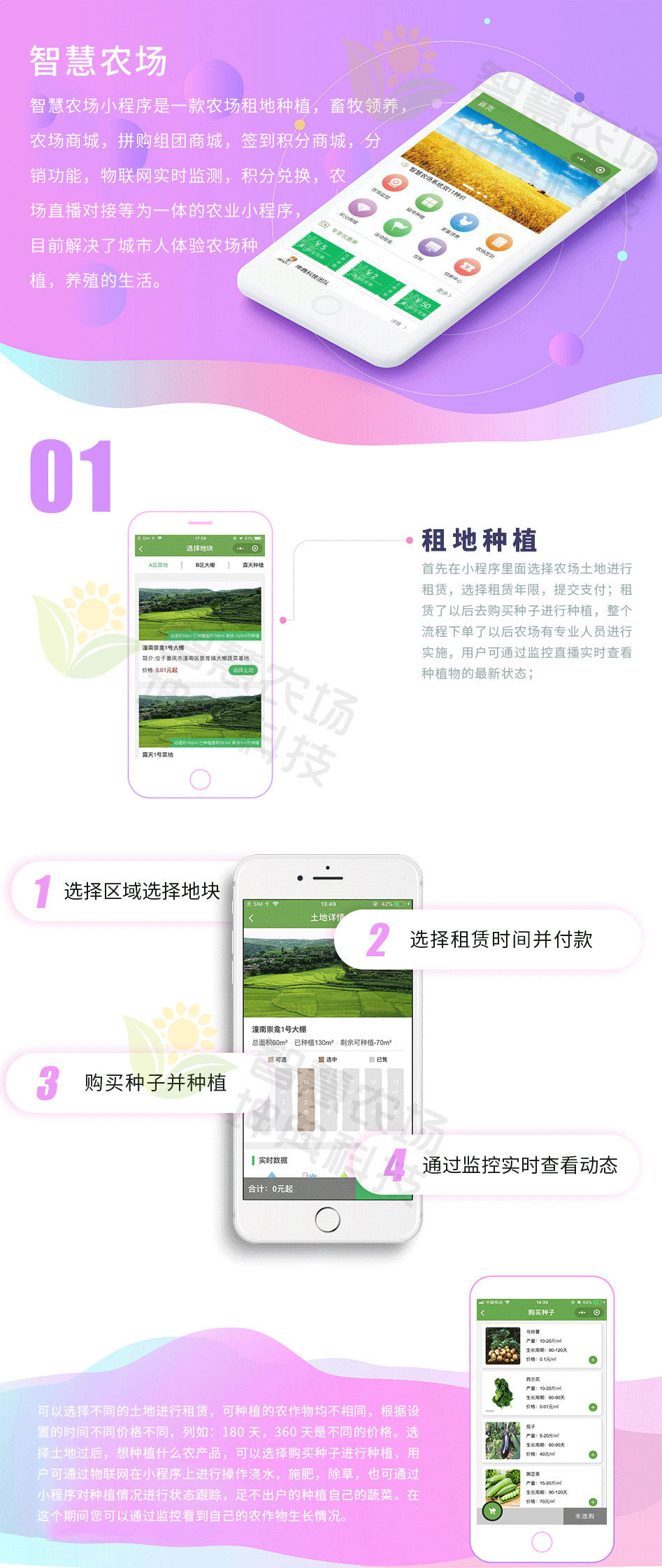 智慧农场V1.8.9 拼团1.0.0 报名1.0.6 众筹投资1.1.0 农场乐园1.0.2插图