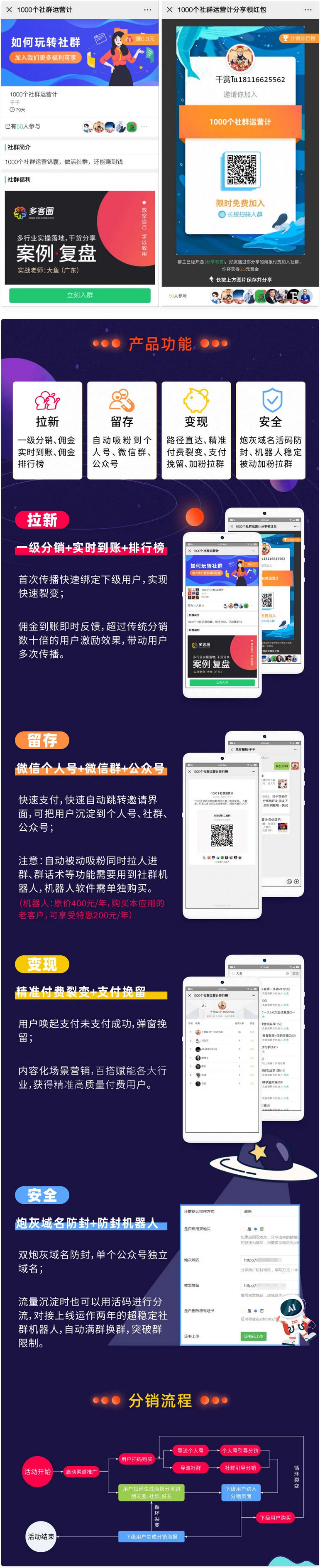 微信疯传社群v7.8.0测试可用+修复版+免激活去授权版插图