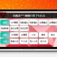 全新苹果CMS 引流吸粉视频 仿抖音快手直播-两种播放模式/包天包月包年观看/广告自动弹窗