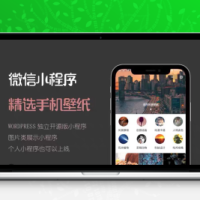 手机壁纸小程序源码 支持激励视频广告 带订阅 去授权