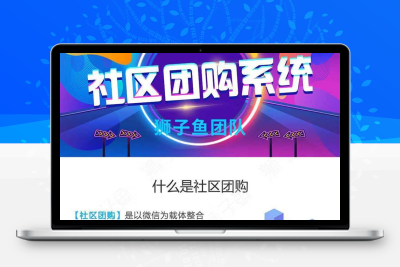 新狮子鱼社区团购商城系统16.5.0小程序独立版+前端