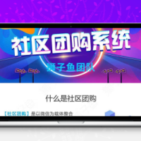 独立版狮子鱼社区团购小程序v14.2.0_带（有无直播）双前端
