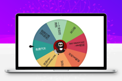 HTML转盘抽奖源代码
