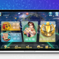 量推4代星球大联盟房卡棋牌全新升级版 全新UI+完整全套程序组件