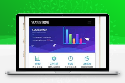 (自适应移动端)大气的IT网络软件公司网站源码 seo快排网站pbootcms模板