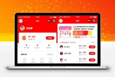 小程序 薅羊毛拼团商城修复版 前端+后端源码