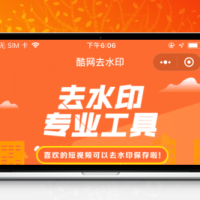 完整可用版本去水印小程序源码带教程源码