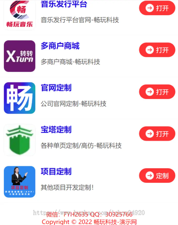 演示站展示官网源码|适合网站介绍展示等（本源码无后台，修改信息需要在文件修改）插图2