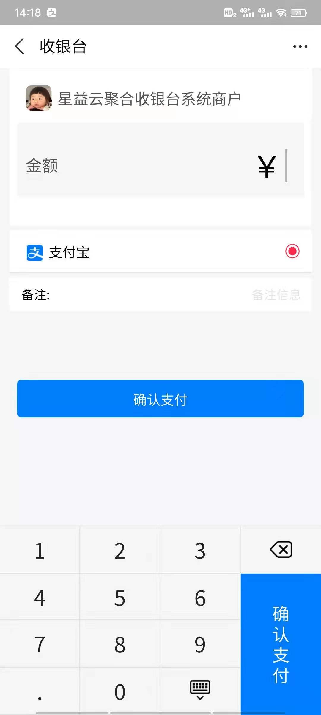 星益云聚合收银台系统插图3